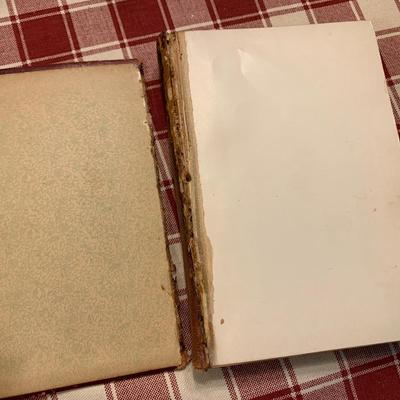 Lot of 7 Antique Books c. 1800s
