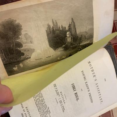 Lot of 7 Antique Books c. 1800s