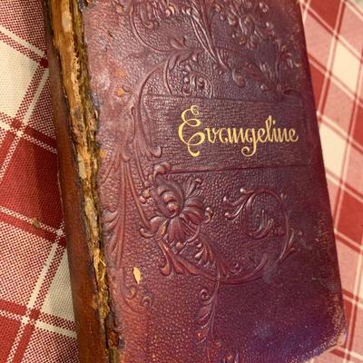 Lot of 7 Antique Books c. 1800s