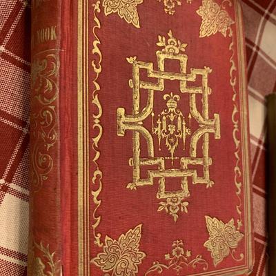 Lot of 7 Antique Books c. 1800s