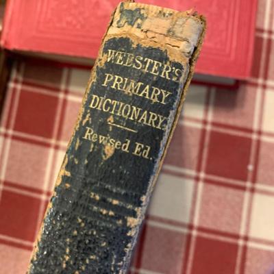 Lot of 7 Antique Books c. 1800s