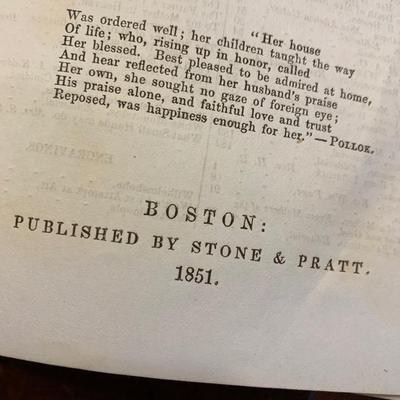 Lot of 7 Antique Books c. 1800s
