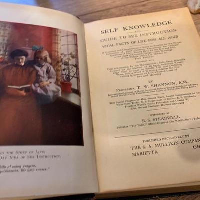 c.1913 T.W. Shannon - Self Knowledge - Illustrated