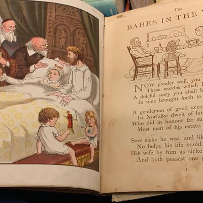 R. Caldecott Picture Book John Gilman House Jack Built Mad Dog Babes In Woods