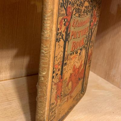 R. Caldecott Picture Book John Gilman House Jack Built Mad Dog Babes In Woods