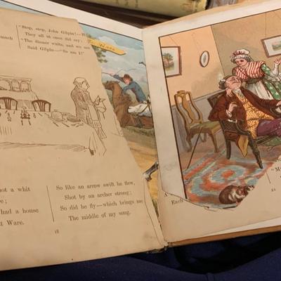 R. Caldecott Picture Book John Gilman House Jack Built Mad Dog Babes In Woods