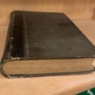 c.1869 Home Magazine Bound Version Antique Victorian Fashion Book