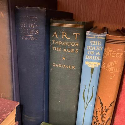 1900s Antique Vintage Book Lot