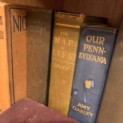 1900s Antique Vintage Book Lot