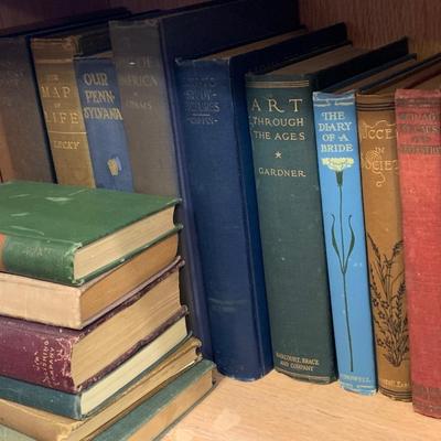 1900s Antique Vintage Book Lot
