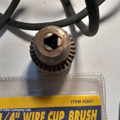 Thor speed drill with an assortment of bits Model 20