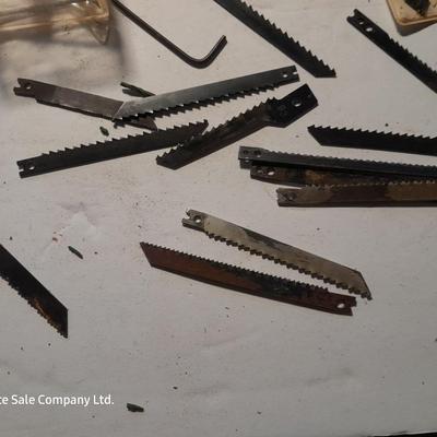 Assortment of saw blades - Jig saw and saws all some new in the package
