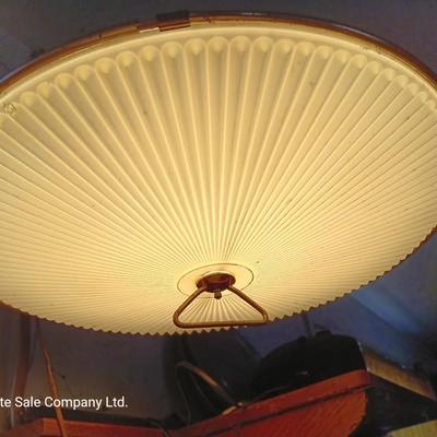 Mid Century Modern wall mount light with adjustable arm - UFO lamp