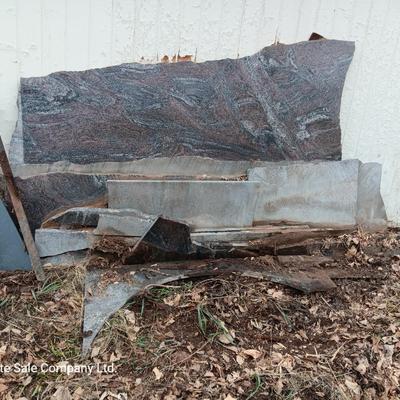 Assortment of Granite stone for crafting or smaller projects