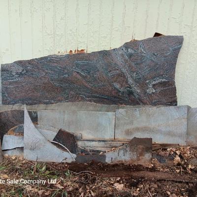 Assortment of Granite stone for crafting or smaller projects