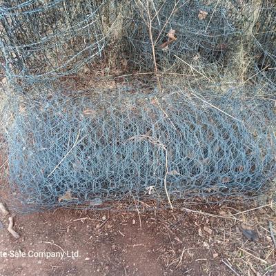 Partial Rolls of wire fencing - chicken wire - field fence