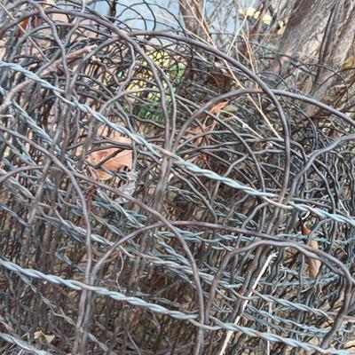 Partial Rolls of wire fencing - chicken wire - field fence