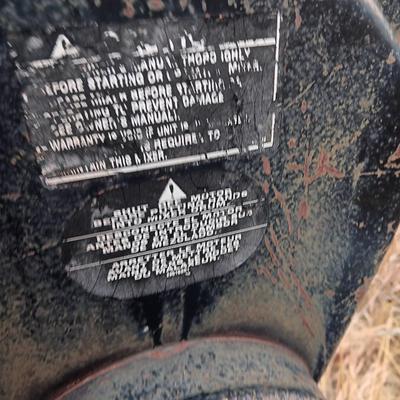Two electric cement mixers