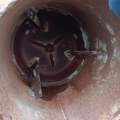 Two electric cement mixers