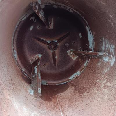 Two electric cement mixers