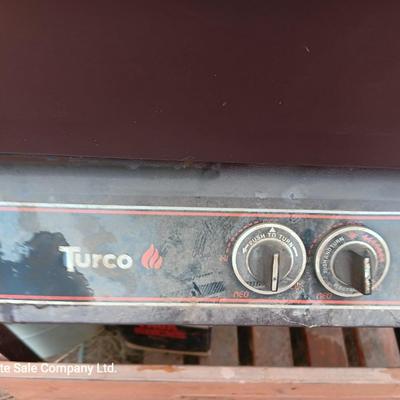 Nice Turco electronic ignition Electro light grill with propane tank, cover and lava rock