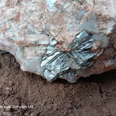Collection of rocks some with Mica