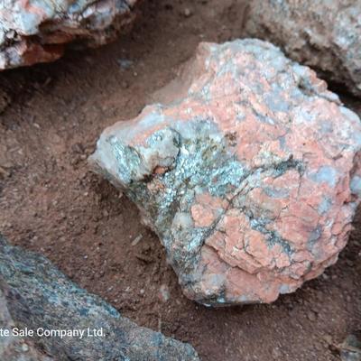 Collection of rocks some with Mica
