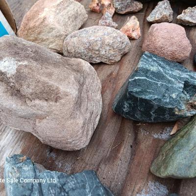 Collection of rocks -