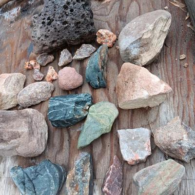 Collection of rocks -