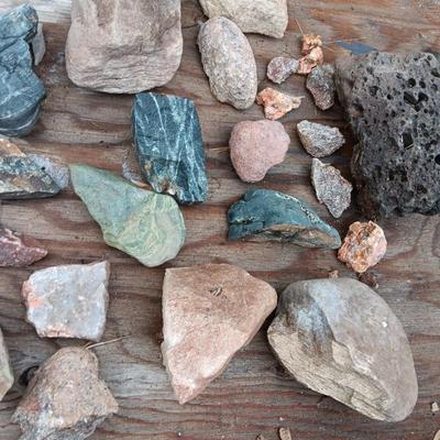 Collection of rocks -