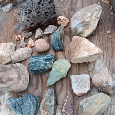 Collection of rocks -