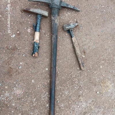 Pickaxe and other hand tools
