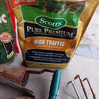 Gardening items - gardening tools, and chemicals