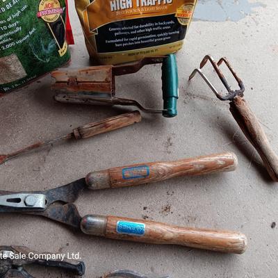 Gardening items - gardening tools, and chemicals