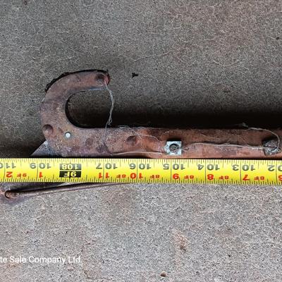Hand saw and long bar trimmers / loppers.