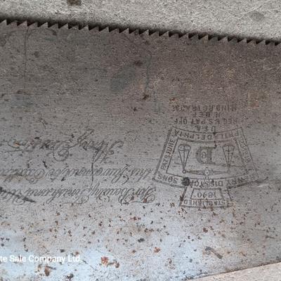 Hand saw and long bar trimmers / loppers.