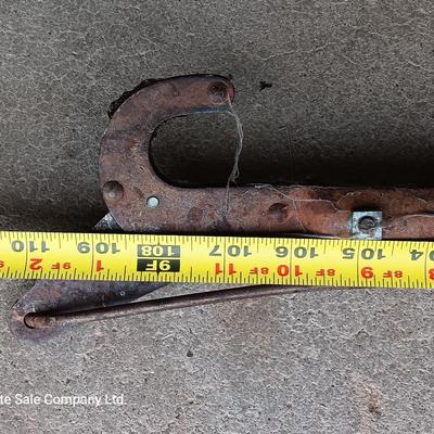 Hand saw and long bar trimmers / loppers.