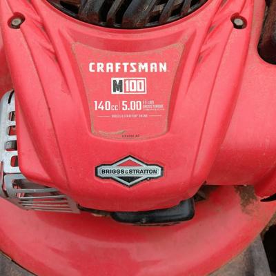 Craftsman M100 Briggs and Stratton engine 140cc