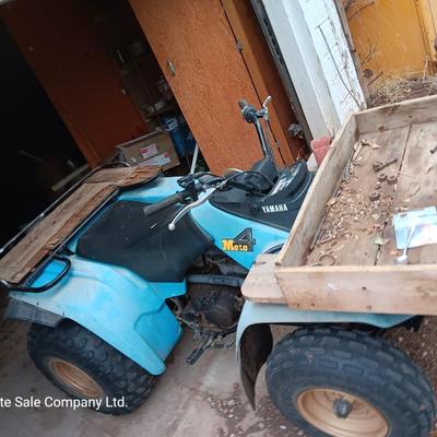 1986 Running Yamaha four-wheeler Moto 4 oil cooled 350cc