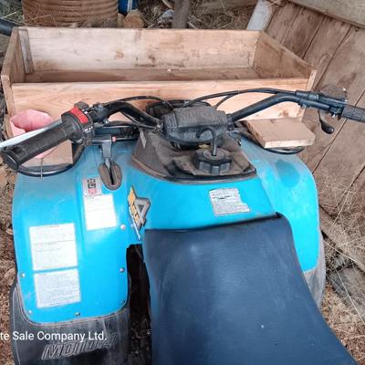 1986 Running Yamaha four-wheeler Moto 4 oil cooled 350cc