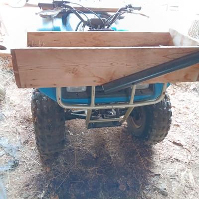 1986 Running Yamaha four-wheeler Moto 4 oil cooled 350cc