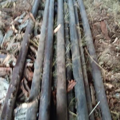 9 pieces of long Steel pipe - 2.5"