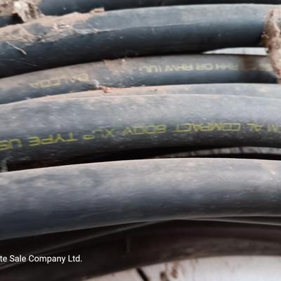 Large roll of Excelloy 250 MCM AL Compact 600V XLP Type RHH insulated wire