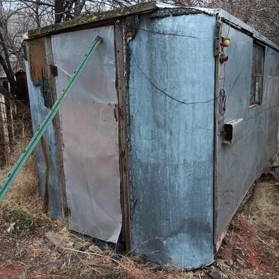 Antique camper trailer for parts - remodel - or scrap