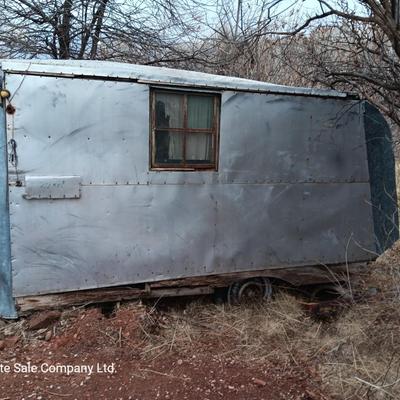 Antique camper trailer for parts - remodel - or scrap
