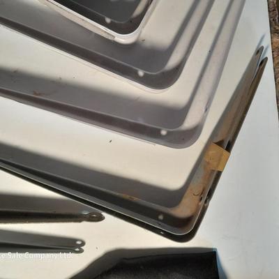 Variety of shelving brackets and home hardware