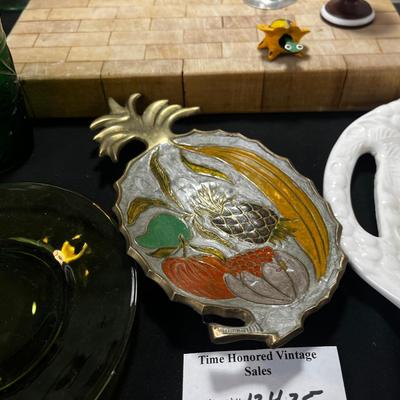 Ceramics glass and Japanese small sorting bin boxes