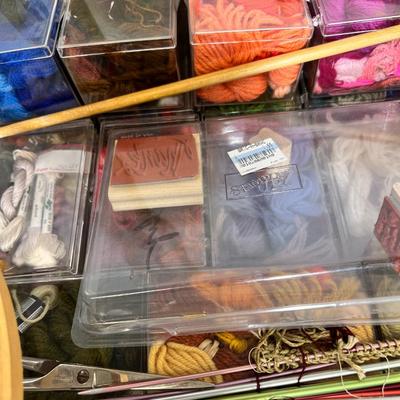 Embrodiery and knitting