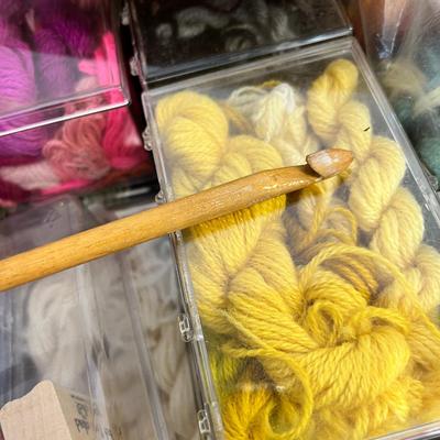 Embrodiery and knitting