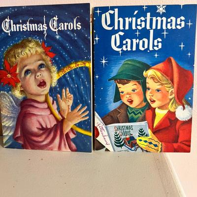 Vintage Lot 50â€™s Advertising Ephemera - Christmas Carol Booklets